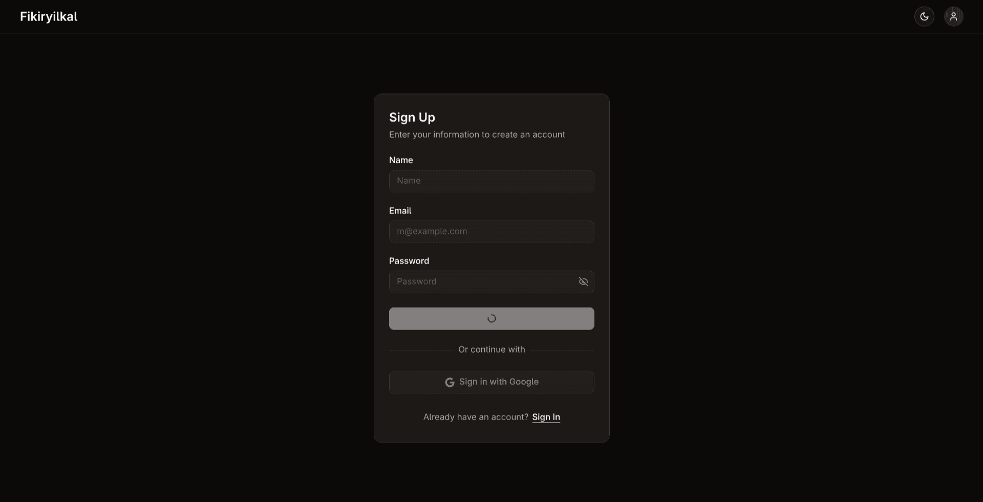 BetterAuth Starter Kit screenshot