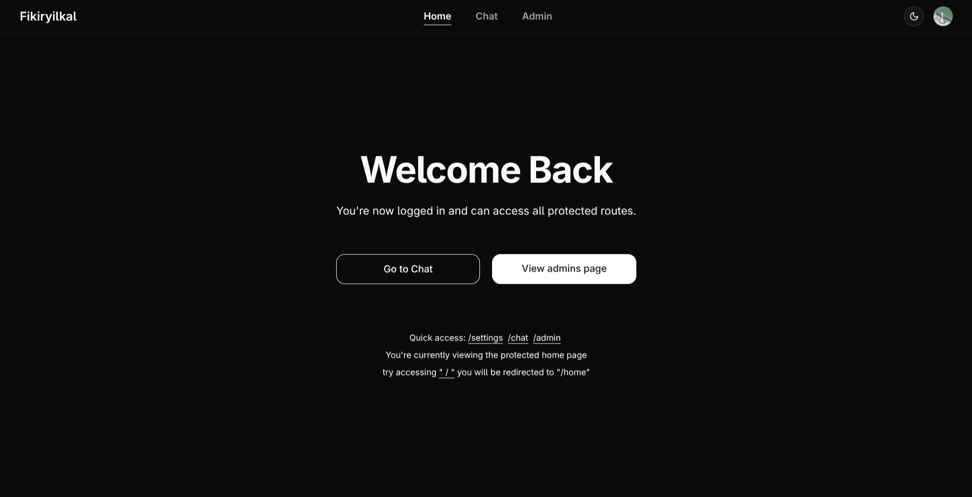 BetterAuth Starter Kit screenshot