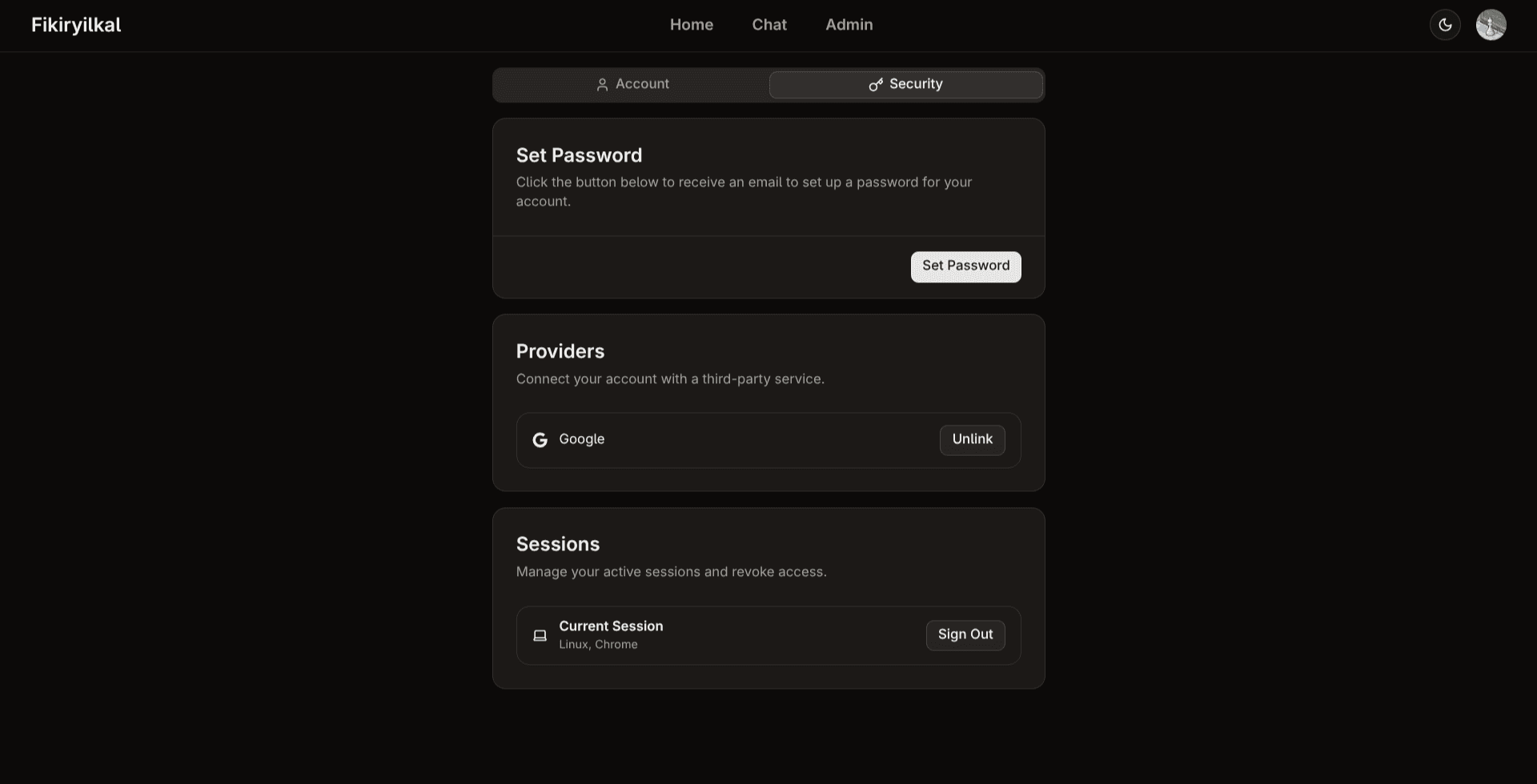 BetterAuth Starter Kit screenshot